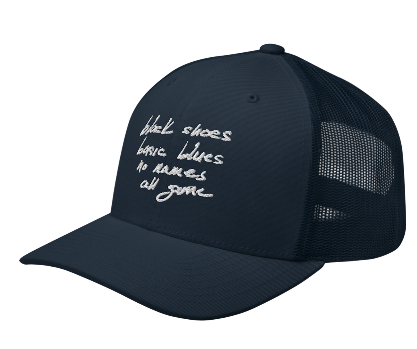 Black Shoes, Basic Blues Trucker Cap
